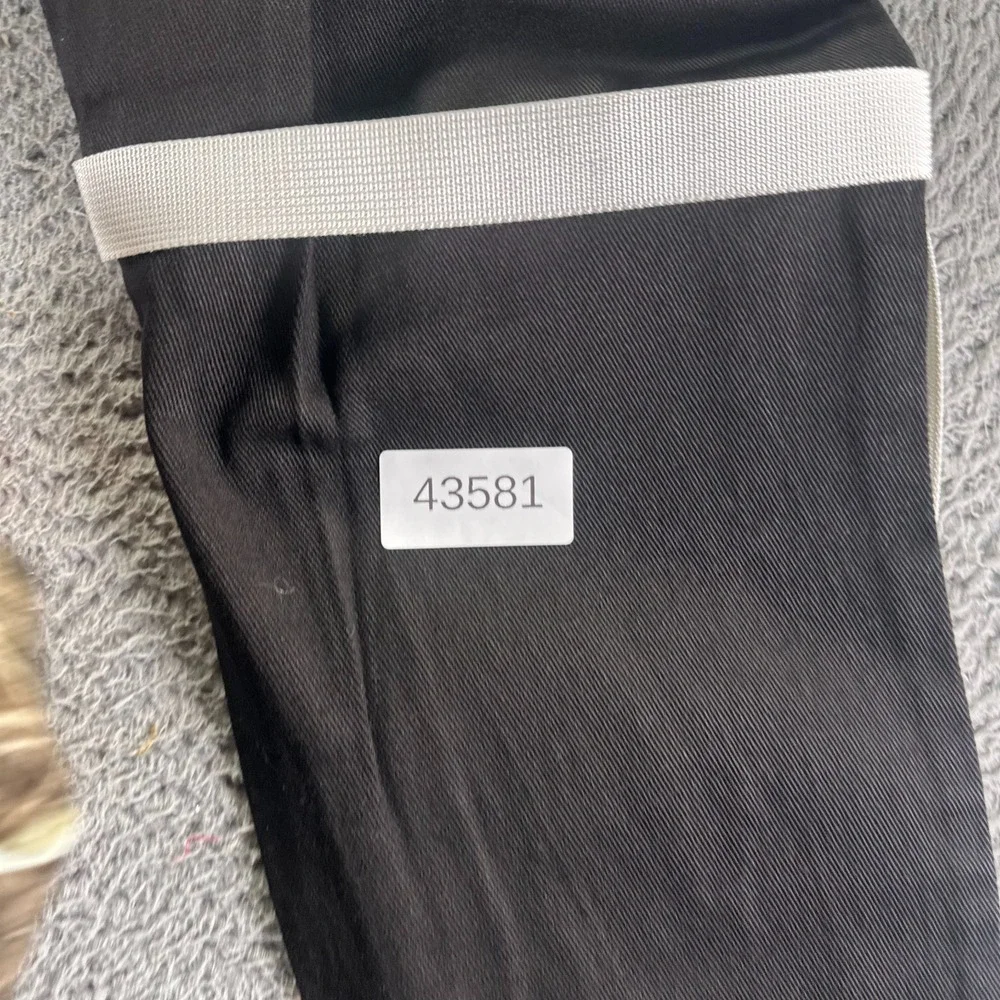 Decibel Jeans Mens 38x33 Black Cotton‎ Denim Straight Grunge Distressed Stretch